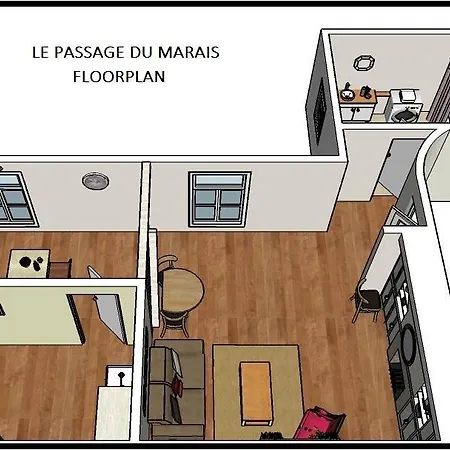 Le Passage Du Marais * Paris