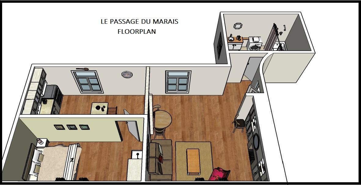 Le Passage Du Marais * Parigi